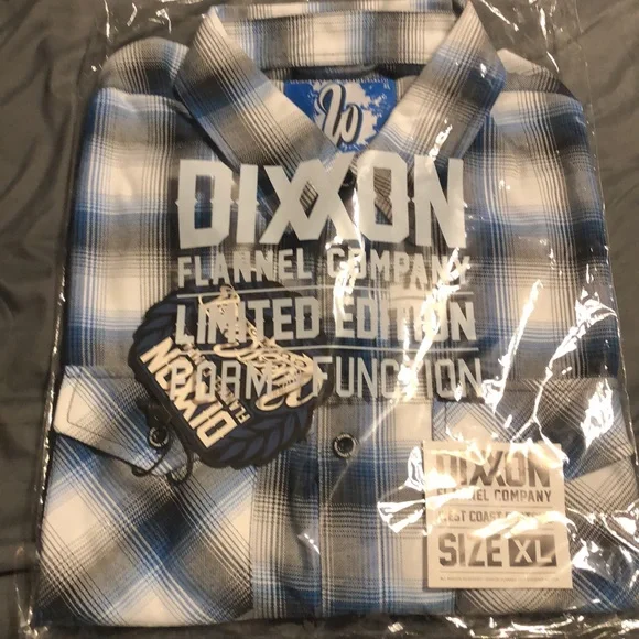 Dixxon West coast customs flannel BNIB